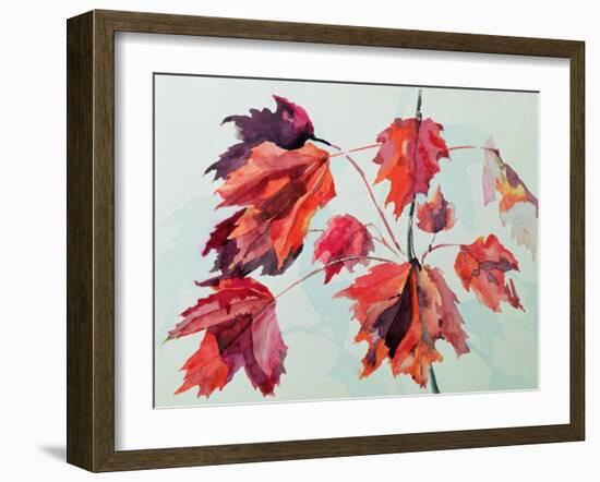 No.24 Autumn Maple Leaves-Izabella Godlewska de Aranda-Framed Giclee Print