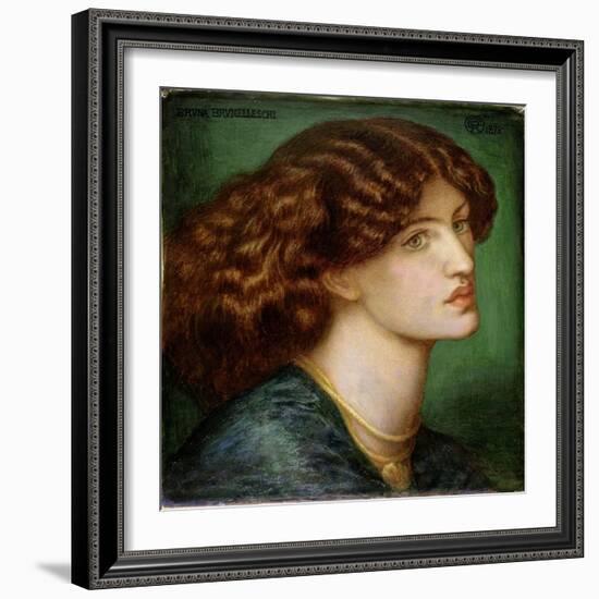 No.2759 Bruna Brunelleschi, 1878-Dante Gabriel Rossetti-Framed Giclee Print