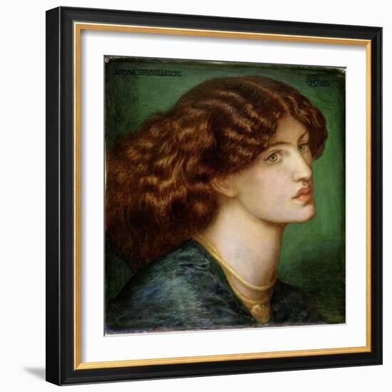 No.2759 Bruna Brunelleschi, 1878-Dante Gabriel Rossetti-Framed Giclee Print