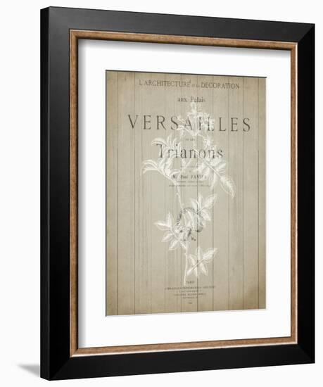 No 3 Floral Page-Kimberly Allen-Framed Premium Giclee Print