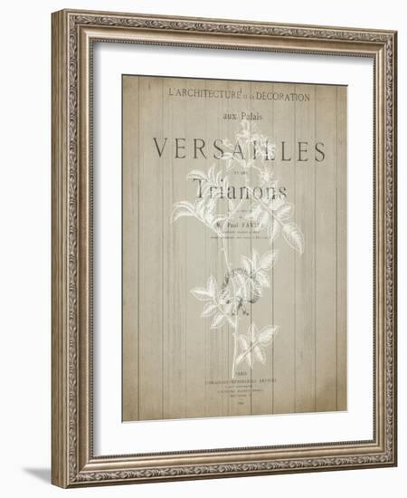 No 3 Floral Page-Kimberly Allen-Framed Art Print