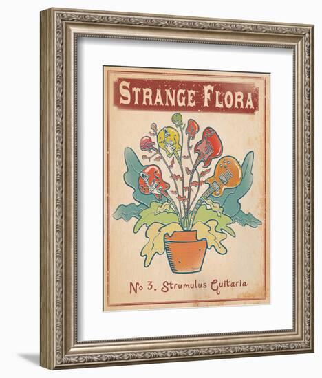 No.3 Strumulus Guitaria-Phil Garner-Framed Art Print