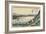 No.31: View of Lake Suwa as Seen from Shiojiri Pass, 1835-1836-Keisai Eisen-Framed Giclee Print