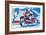 No. 4 Motorcycle-null-Framed Art Print