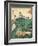 No.44 Twelve Shirines of Kumano at Tsunohazu, January 1861-null-Framed Giclee Print