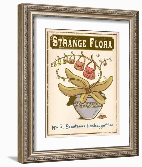 No.5 Beautimus Hanbaggafolia-Phil Garner-Framed Art Print