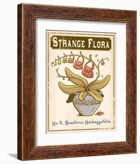No.5 Beautimus Hanbaggafolia-Phil Garner-Framed Art Print
