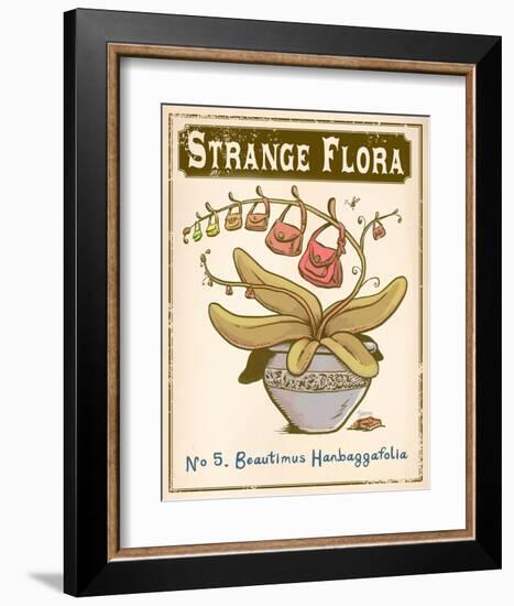 No.5 Beautimus Hanbaggafolia-Phil Garner-Framed Art Print