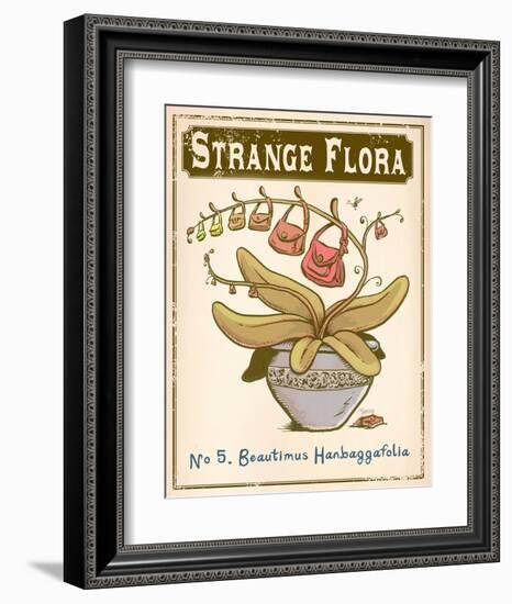 No.5 Beautimus Hanbaggafolia-Phil Garner-Framed Art Print