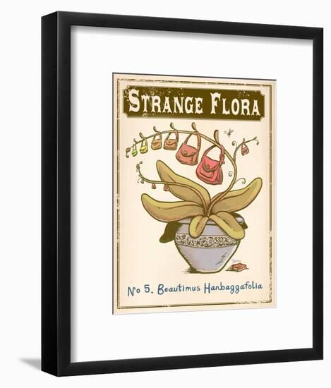 No.5 Beautimus Hanbaggafolia-Phil Garner-Framed Art Print