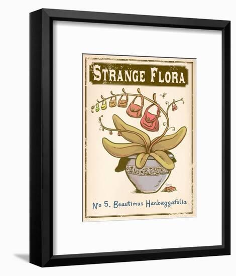 No.5 Beautimus Hanbaggafolia-Phil Garner-Framed Art Print