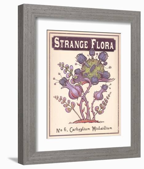 No.6 Carkeylium Mislaidium-Phil Garner-Framed Art Print