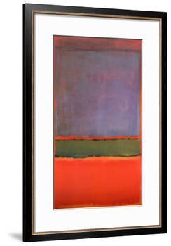 No. 6 (Violet, Green and Red), 1951-Mark Rothko-Framed Art Print