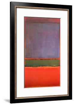 No. 6 (Violet, Green and Red), 1951-Mark Rothko-Framed Art Print