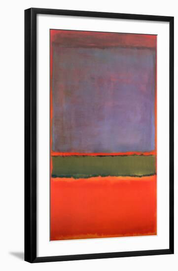 No. 6 (Violet, Green and Red), 1951-Mark Rothko-Framed Art Print