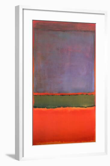 No. 6 (Violet, Green and Red), 1951-Mark Rothko-Framed Art Print