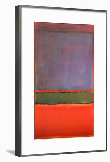 No. 6 (Violet, Green and Red), 1951-Mark Rothko-Framed Art Print