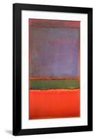 No. 6 (Violet, Green and Red), 1951-Mark Rothko-Framed Art Print