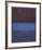 No. 61 (Rust and Blue) [Brown Blue, Brown on Blue], 1953-Mark Rothko-Framed Art Print