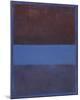 No. 61 (Rust and Blue) [Brown Blue, Brown on Blue], 1953-Mark Rothko-Mounted Art Print