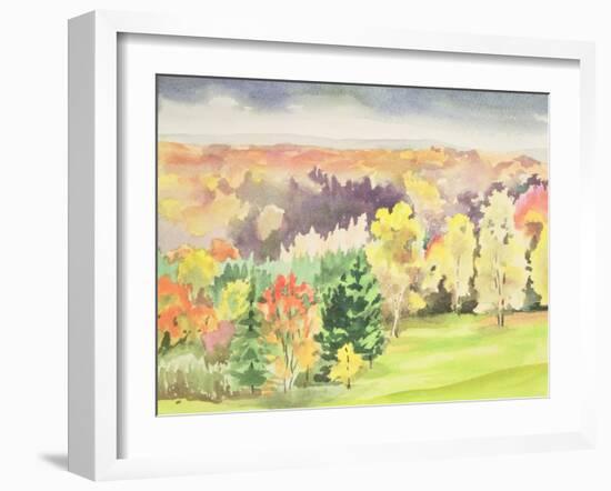 No.64 Autumn, Beaufays, Liege, Belgium-Izabella Godlewska de Aranda-Framed Giclee Print