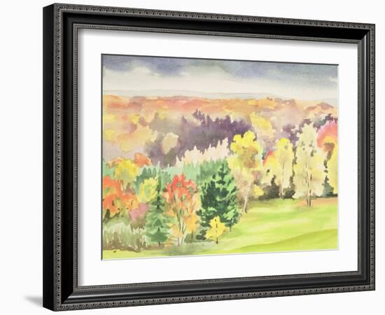 No.64 Autumn, Beaufays, Liege, Belgium-Izabella Godlewska de Aranda-Framed Giclee Print