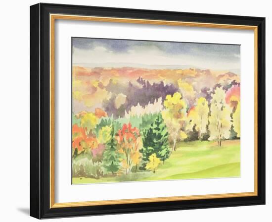 No.64 Autumn, Beaufays, Liege, Belgium-Izabella Godlewska de Aranda-Framed Giclee Print