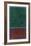 No. 7 (Green and Maroon), 1953-Mark Rothko-Framed Art Print