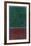 No. 7 (Green and Maroon), 1953-Mark Rothko-Framed Art Print