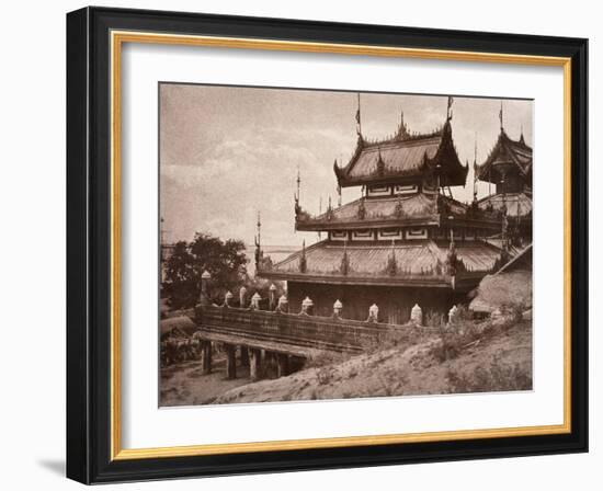 No. 8. Ye-Nan-Gyoung [Yenangyaung] Kyoung, 1855-Linnaeus Tripe-Framed Giclee Print