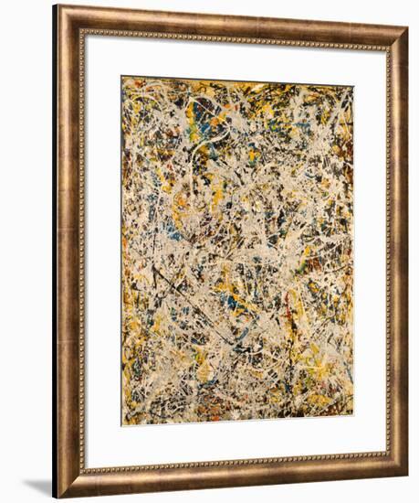 No. 9, 1949-Jackson Pollock-Framed Art Print