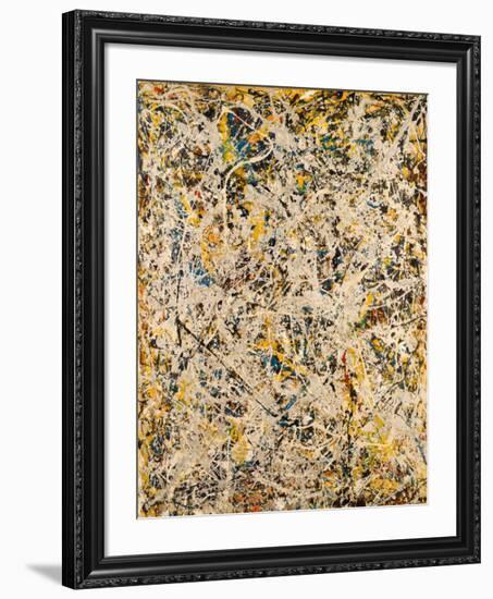 No. 9, 1949-Jackson Pollock-Framed Art Print