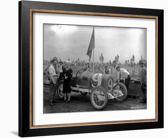 No.9 Racecar, Tacoma Speedway, Circa 1919-Marvin Boland-Framed Giclee Print