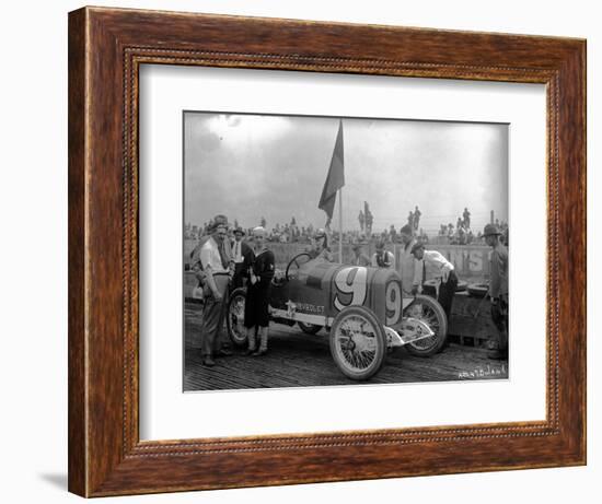 No.9 Racecar, Tacoma Speedway, Circa 1919-Marvin Boland-Framed Giclee Print