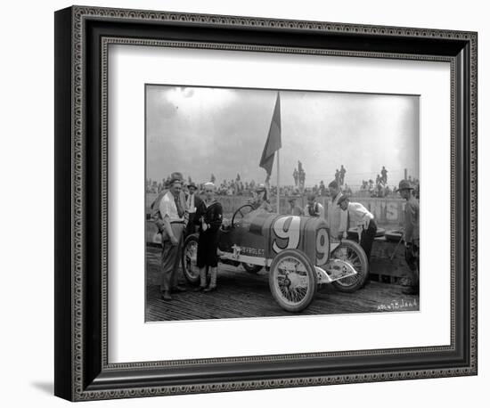 No.9 Racecar, Tacoma Speedway, Circa 1919-Marvin Boland-Framed Giclee Print