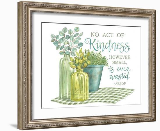 No Act of Kindness-Deb Strain-Framed Art Print