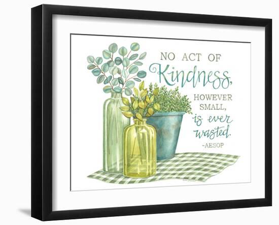 No Act of Kindness-Deb Strain-Framed Art Print