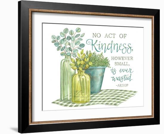 No Act of Kindness-Deb Strain-Framed Art Print