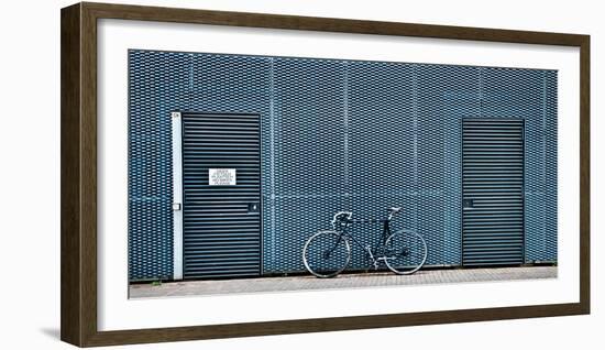 No Bikes Please-Linda Wride-Framed Photographic Print