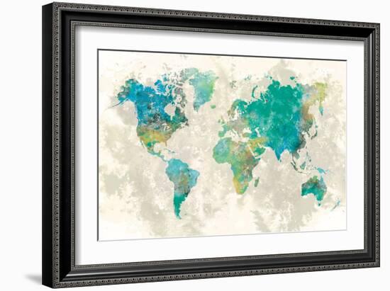 No Borders-Fontaine Stephane-Framed Art Print