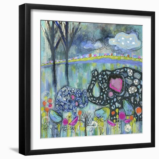 No Cloudy Days with You-Wyanne-Framed Giclee Print