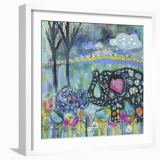 No Cloudy Days with You-Wyanne-Framed Giclee Print