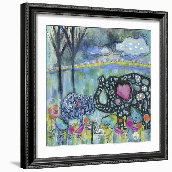 No Cloudy Days with You-Wyanne-Framed Giclee Print