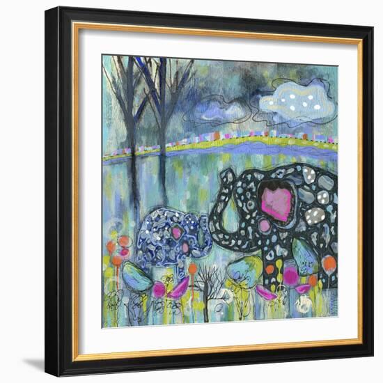 No Cloudy Days with You-Wyanne-Framed Giclee Print