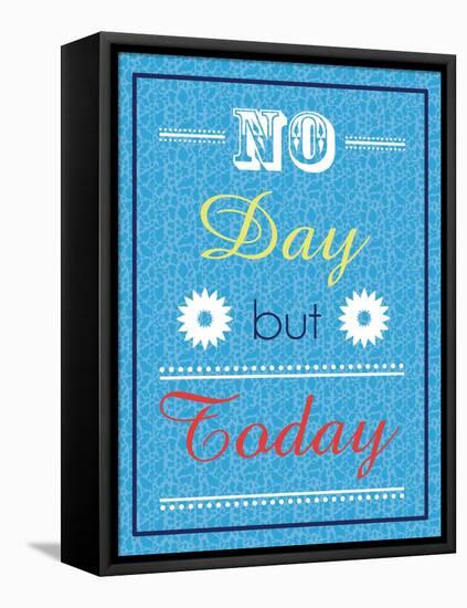 No Day-Lauren Gibbons-Framed Stretched Canvas