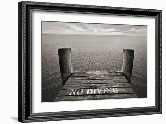 No Diving-SD Smart-Framed Photographic Print