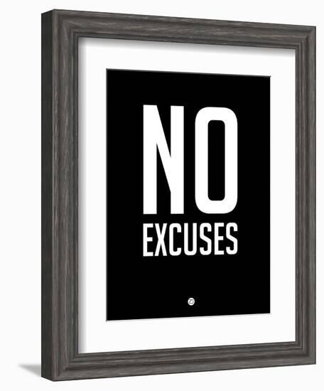 No Excuses 1-NaxArt-Framed Art Print