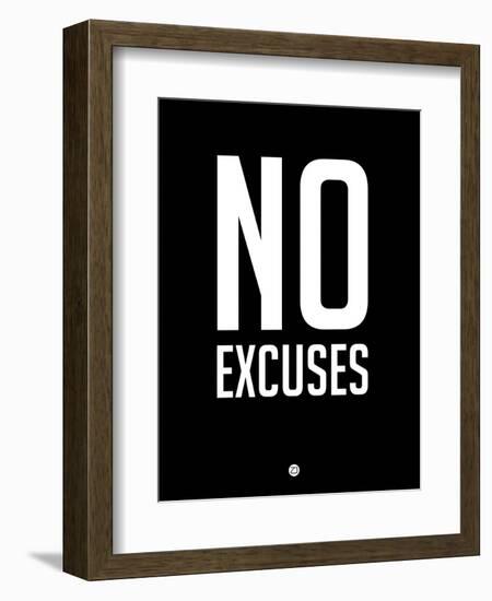 No Excuses 1-NaxArt-Framed Art Print