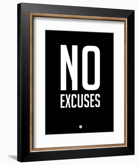 No Excuses 1-NaxArt-Framed Art Print