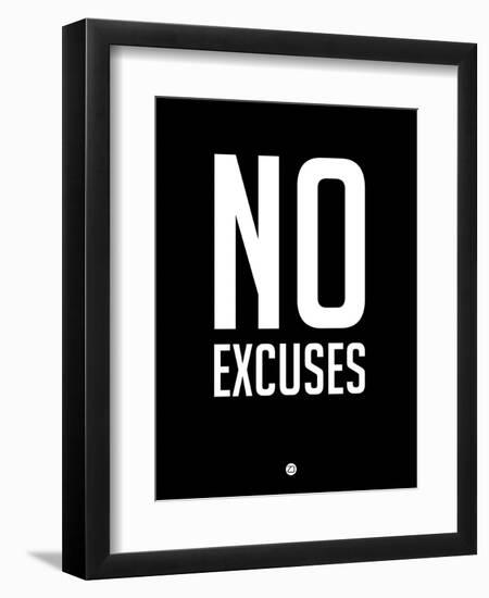 No Excuses 1-NaxArt-Framed Art Print